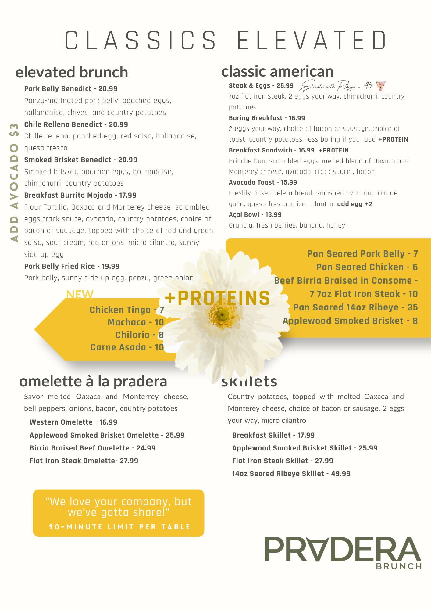 Website - SUMMER PRADERA MENU CM3